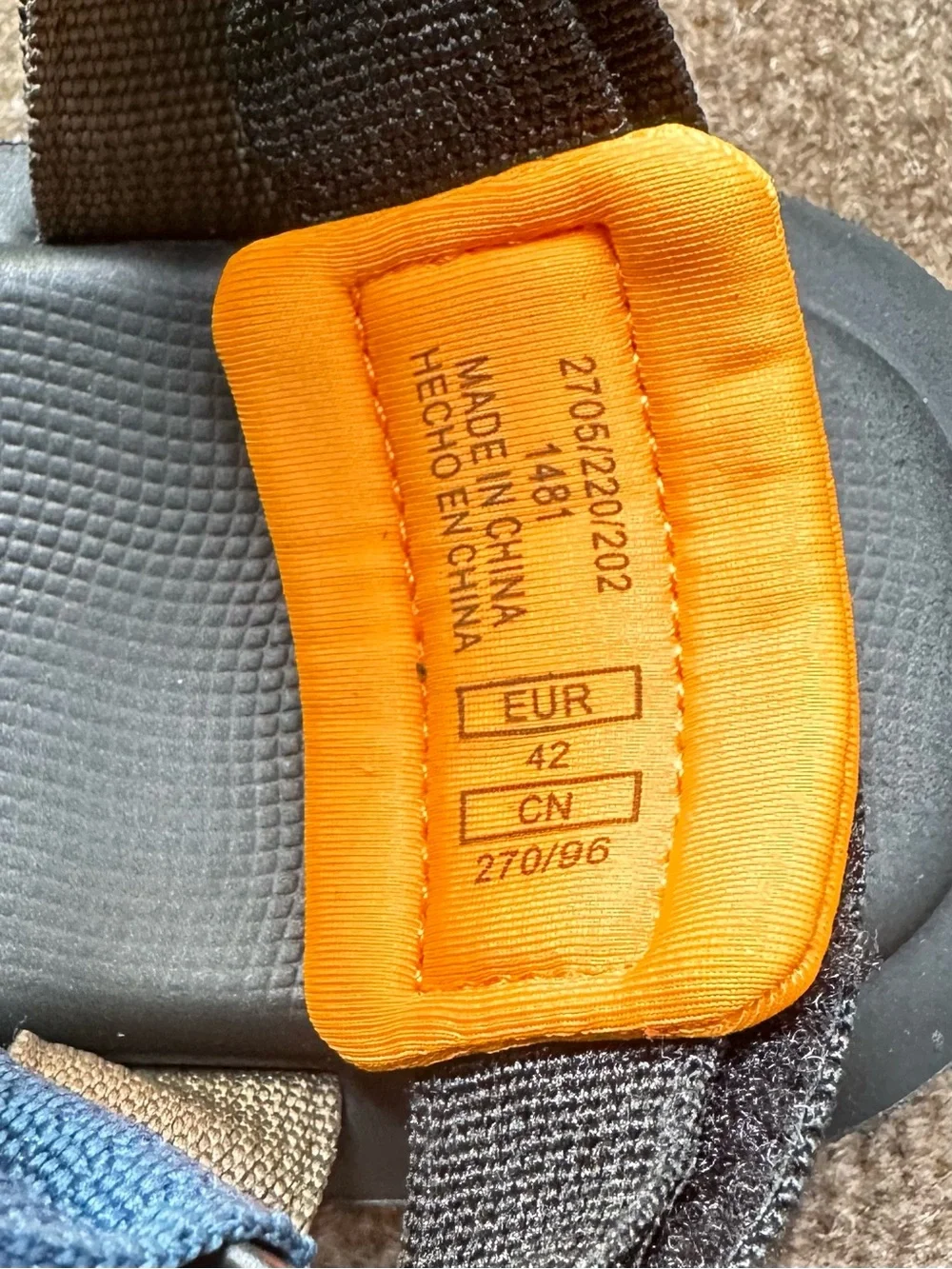 Men’s Zara Straps Sandals Size 9 - 42 Narrow.